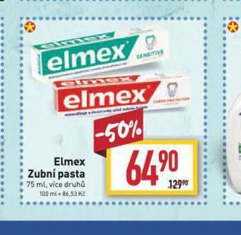 Billa Elmex zubní pasta nabídka
