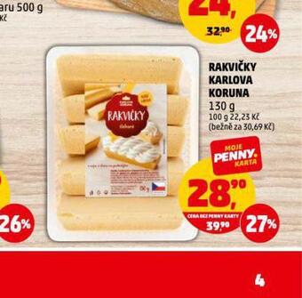 Penny Market Rakvičky karlova koruna nabídka