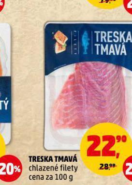 Penny Market Treska tmavá nabídka