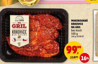 Penny Market Marinovaná krkovice na gril nabídka