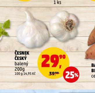 Penny Market Česnek český nabídka