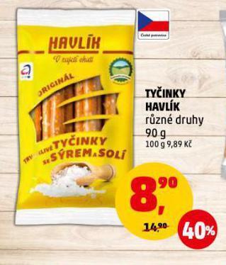 Penny Market Havlík tyčinky nabídka