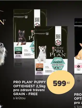 Pet Center Pro plan pippy optidigest nabídka
