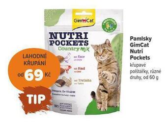 Pet Center Pamlsky gimcat nutri pockets nabídka