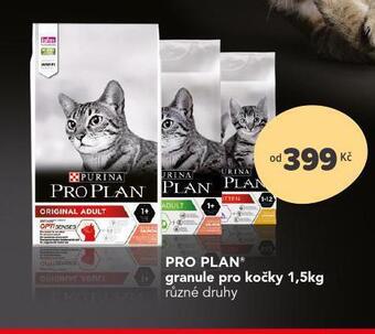 Pet Center Pro plan granule pro kočky nabídka