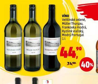 Penny Market Víno müller thurgau nabídka