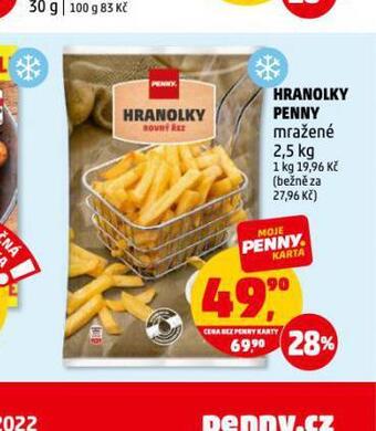 Penny Market Hranolky penny nabídka