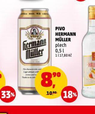 Penny Market Pivo hermann müller nabídka