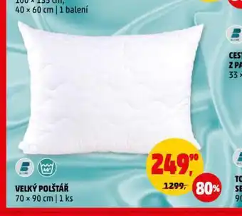 Penny Market Velký polštář nabídka