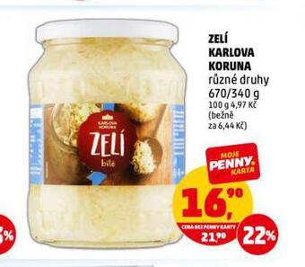 Penny Market Zelí karlova koruna nabídka