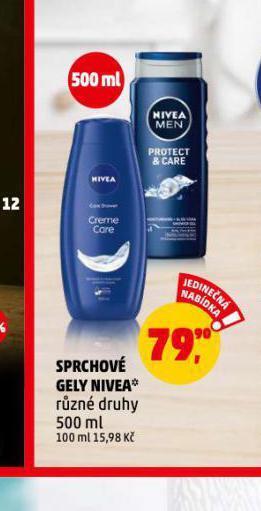 Penny Market Nivea sprchový gel nabídka