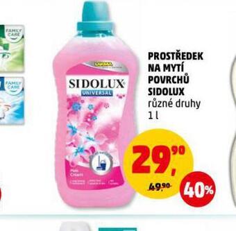 Penny Market Sidolux prostředek na mytí povrchů nabídka