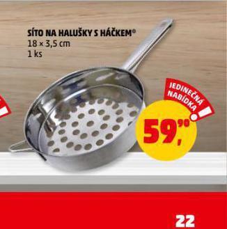 Penny Market Síto na halušky s háčkem nabídka