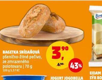 Penny Market Bageta snídaňová nabídka