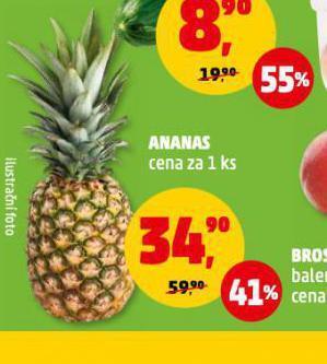 Penny Market Ananas nabídka