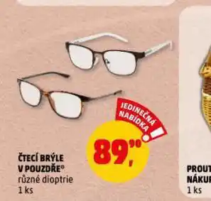 Penny Market Četcí brýle v pouzdře nabídka