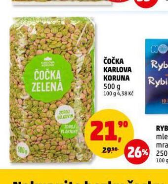 Penny Market Čočka karlova koruna nabídka