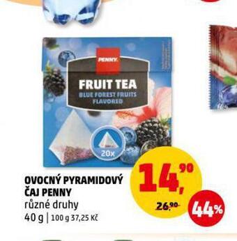 Penny Market Ovocný pyramidový čaj penny nabídka