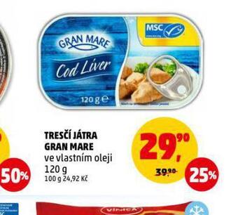Penny Market Tresčí játra gran mare nabídka