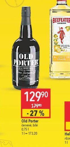 Globus Old porter nabídka