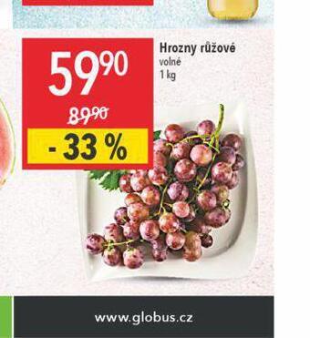 Globus Hrozny růžové nabídka
