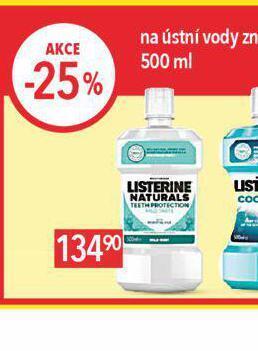 Globus Listerine ústní voda nabídka