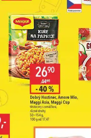 Globus Maggi dobrý hostinec, amore mio nabídka
