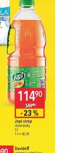 Globus Jupí sirup nabídka