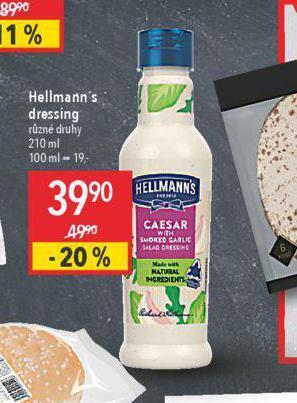 Globus Hellmann´s dressing nabídka