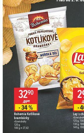 Globus Bohemia kotlíkové brambůrky nabídka
