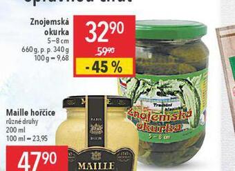 Globus Znojemská okurka nabídka