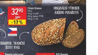 Globus Chléb globus nabídka