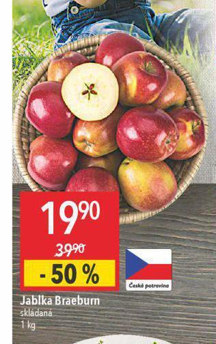 Jablka braeburn
