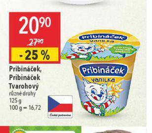 Globus Pribináček nabídka