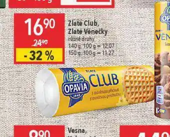 Globus Zlaté club, zlaté věnečky nabídka