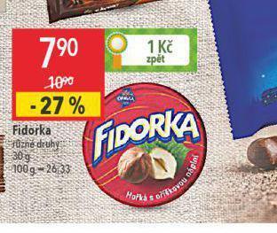 Globus Fidorka nabídka