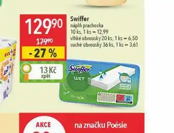 Swiffer náplň prachovka