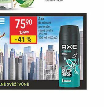 Globus Axe deodorant nabídka