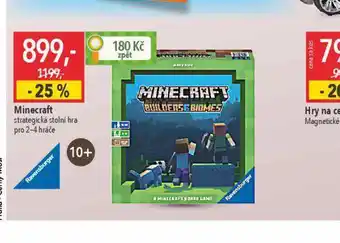 Globus Minecraft hra nabídka