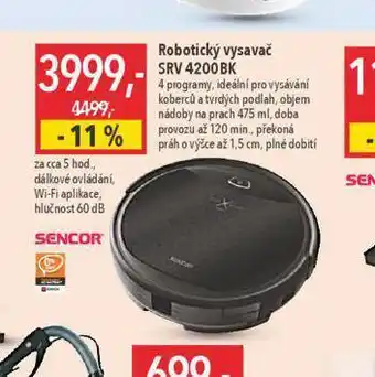 Globus Robotickáý vysavač sencor nabídka