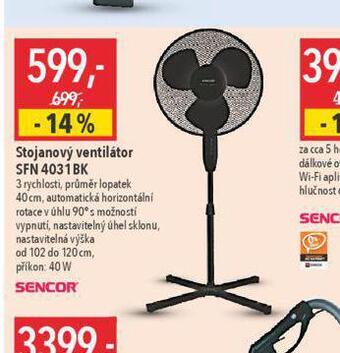 Globus Stojanový ventilátor nabídka