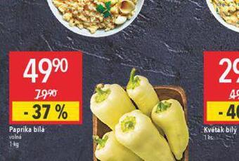 Globus Paprika bílá nabídka