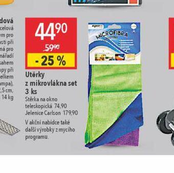 Utěrky z mikrovlákna set
