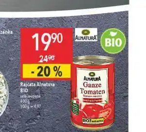 Globus Rajčata alnatura bio nabídka
