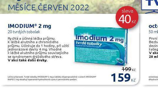 Benu Imodium nabídka