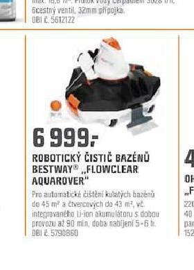 OBI Robotický čistič bazénů bestway nabídka