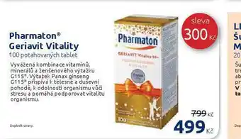 Benu Pharmaton geriavit vitality nabídka
