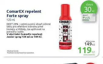 Benu Comarex repelent forte spray nabídka