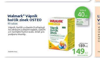 Benu Walmark vápník hořčík zinek osteo nabídka