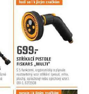 OBI Stříkací pistole fiskars nabídka
